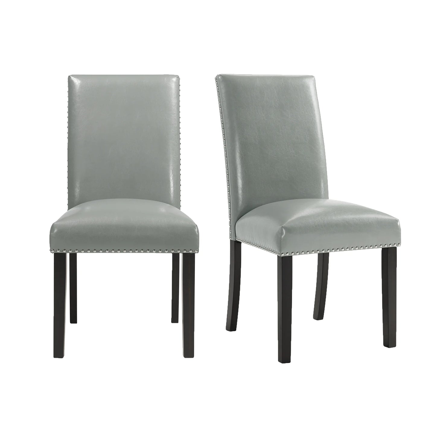 Meridian - Dining Side Chair (Set of 2) - Gray