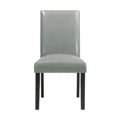 Meridian - Dining Side Chair (Set of 2) - Gray