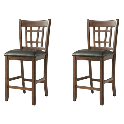 Max - Pub Side Chair (Set of 2) - Walnut