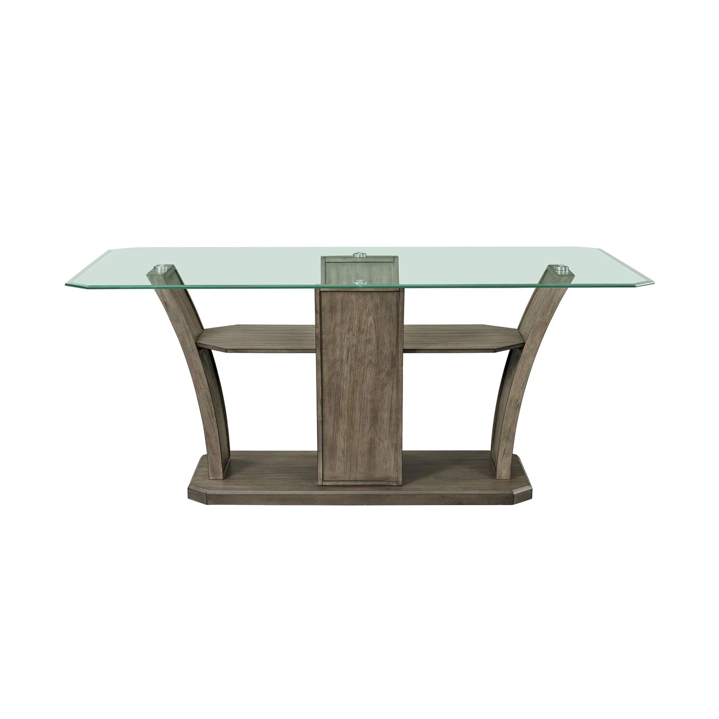 Dapper - Gray Rectangular Counter Table - Gray Finish