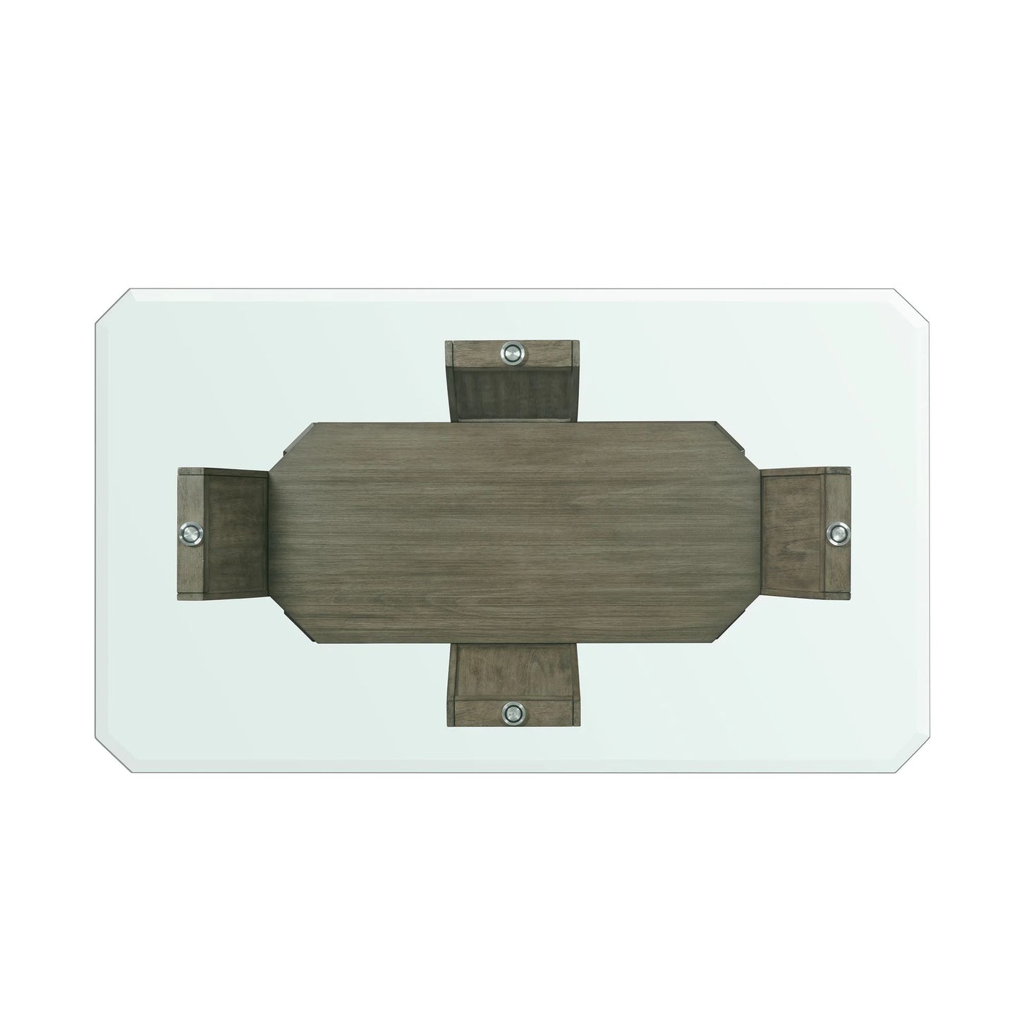 Dapper - Gray Rectangular Counter Table - Gray Finish