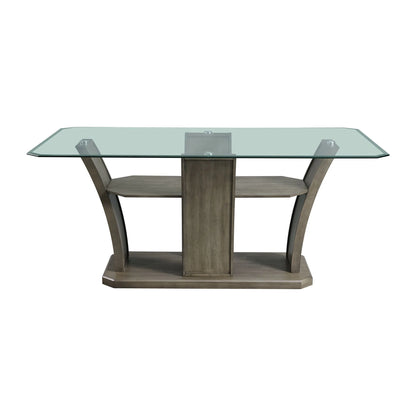 Dapper - Rectangular Dining Table - Gray Finish