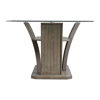 Dapper - Rectangular Dining Table - Gray Finish
