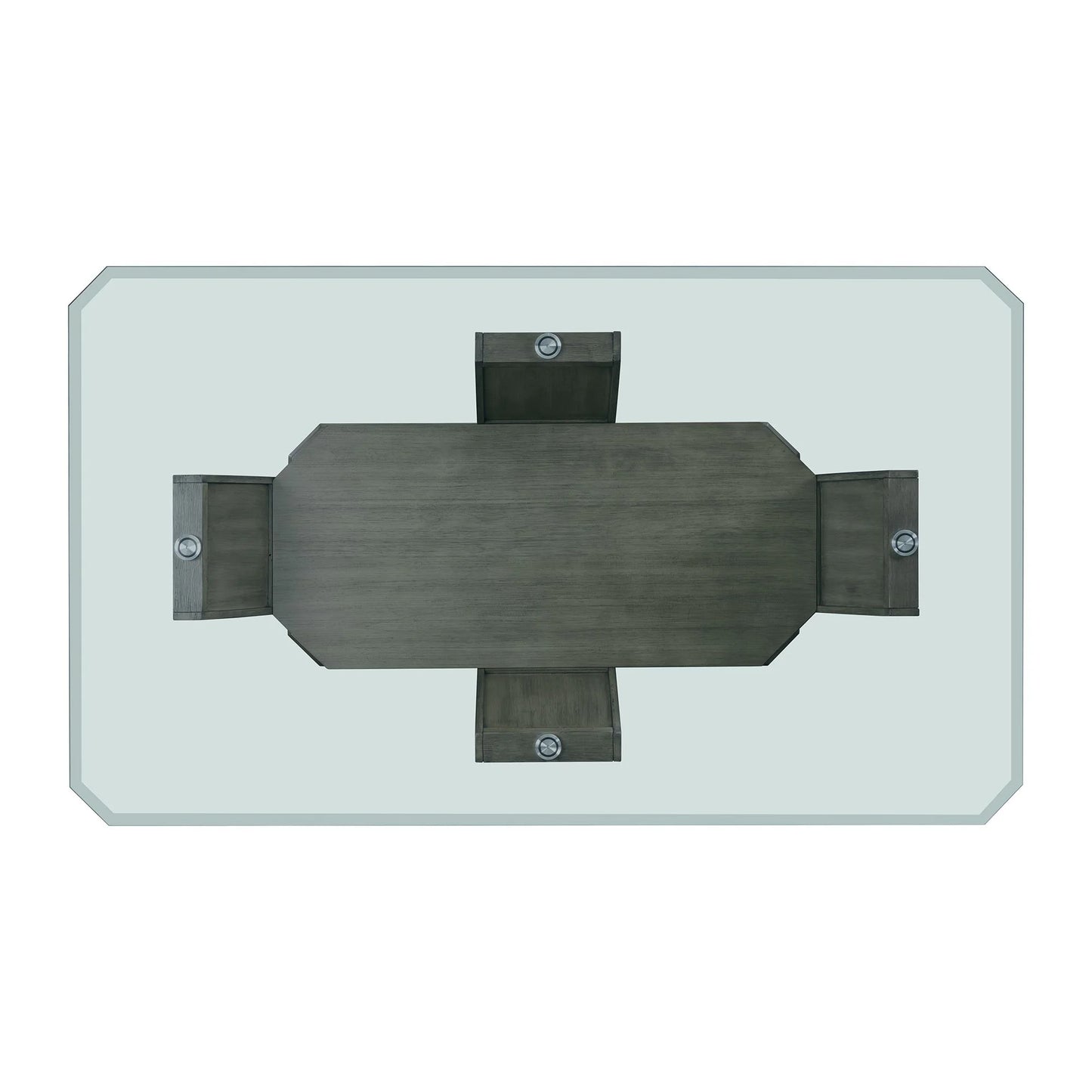 Dapper - Rectangular Dining Table - Gray Finish