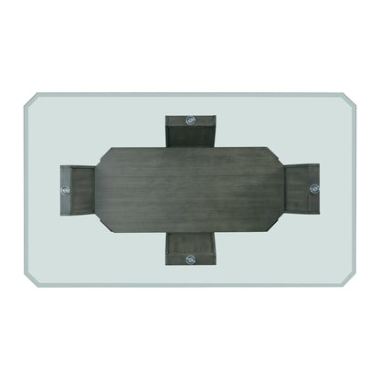 Dapper - Rectangular Dining Table - Gray Finish