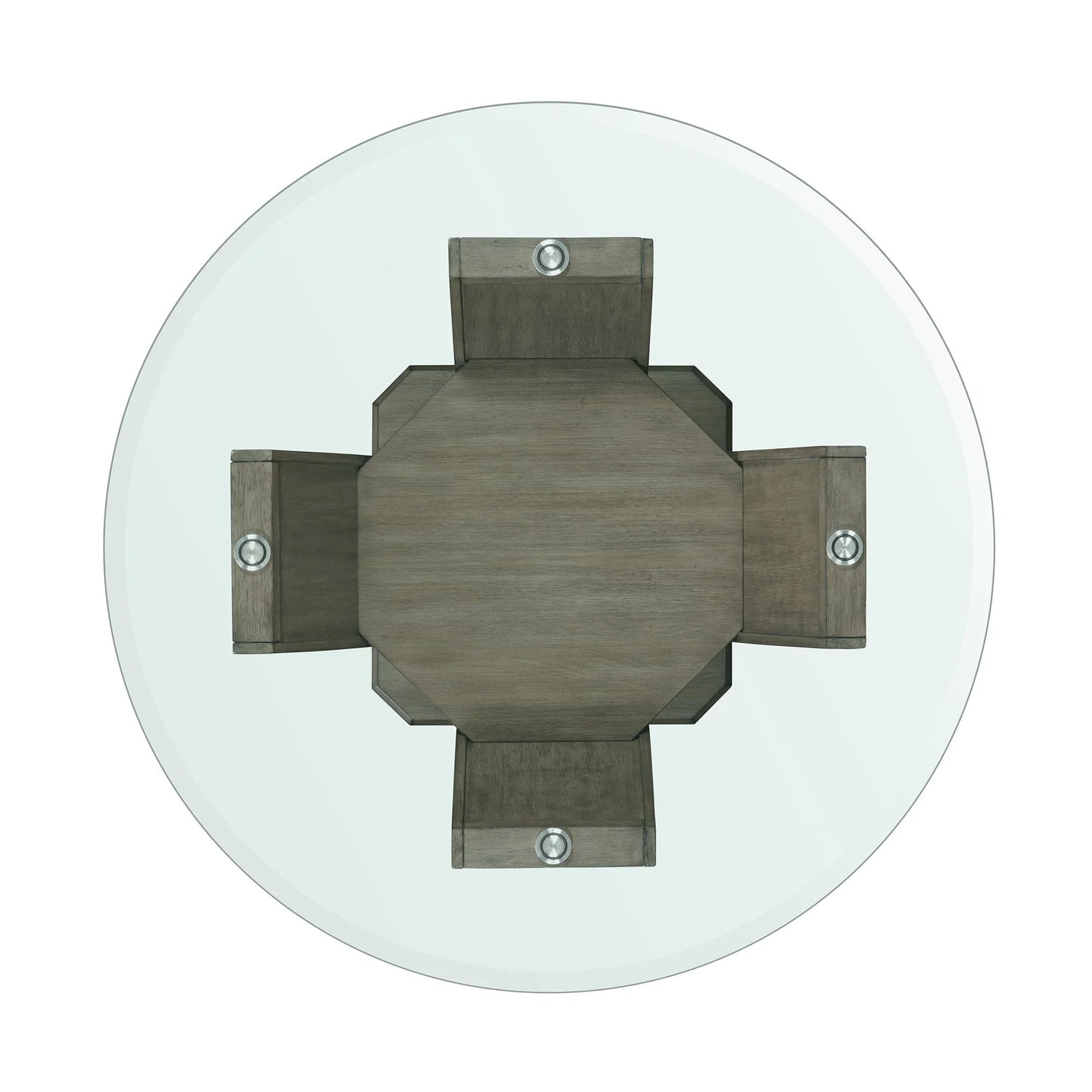 Dapper - Round Counter Table - Gray Finish