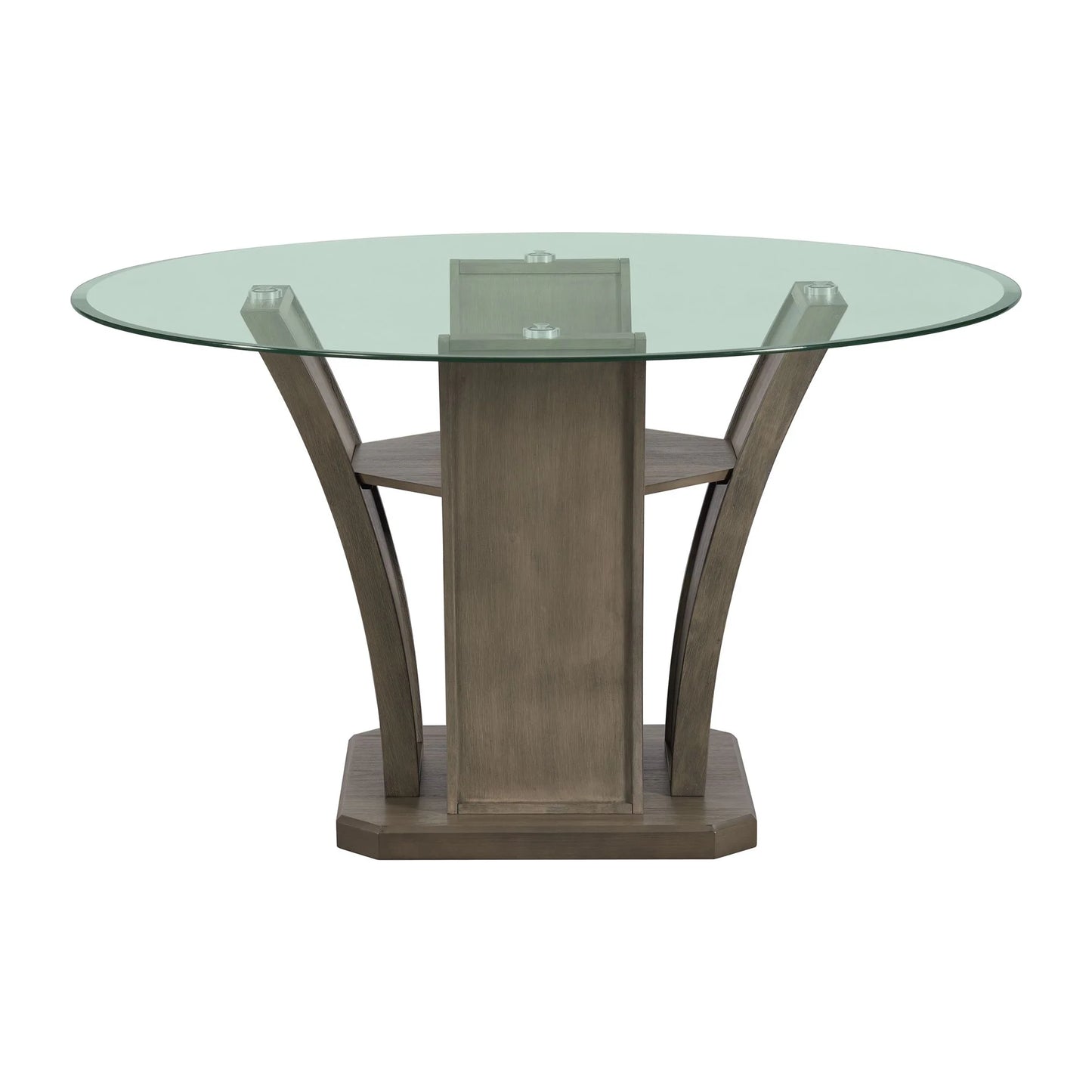 Dapper - Round Dining Table - Gray Finish