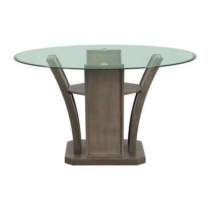 Dapper - Round Dining Table - Gray Finish