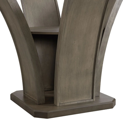 Dapper - Round Dining Table - Gray Finish