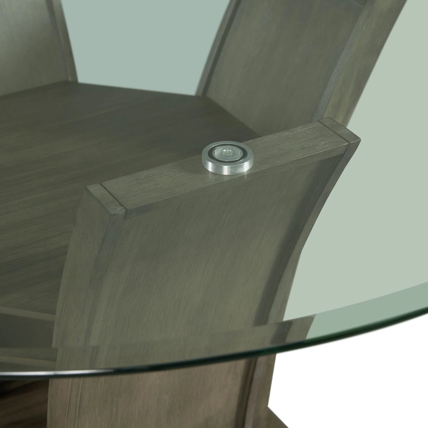 Dapper - Round Dining Table - Gray Finish