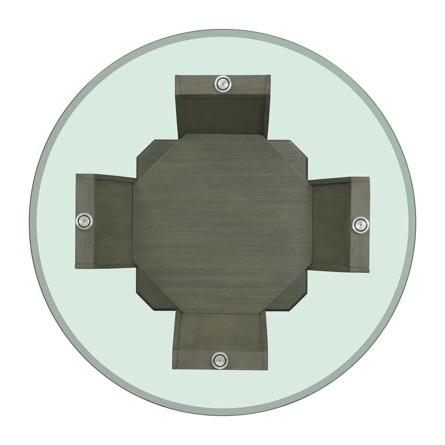 Dapper - Round Dining Table - Gray Finish