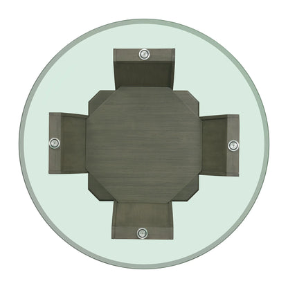 Dapper - Round Dining Table - Gray Finish