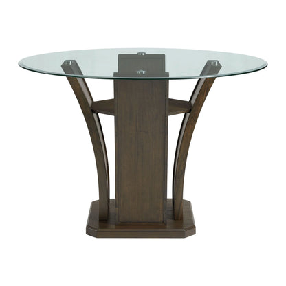 Dapper - Round Counter Height Dining Table - Walnut