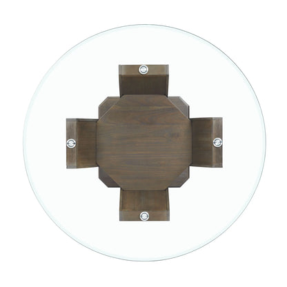 Dapper - Round Counter Height Dining Table - Walnut