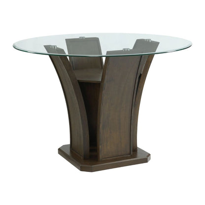 Dapper - Round Counter Height Dining Table - Walnut