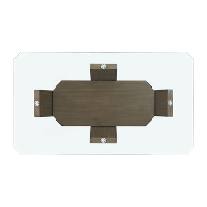 Dapper - Rectangular Standard Dining Table - Walnut