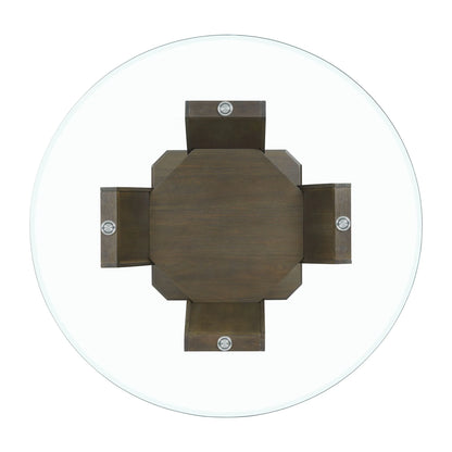 Dapper - Round Dining Table - Walnut