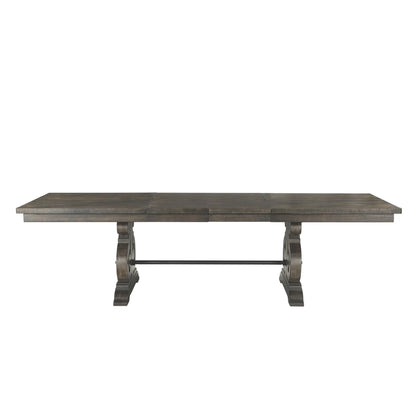 Stone - Dining Table - Smokey Dark Walnut