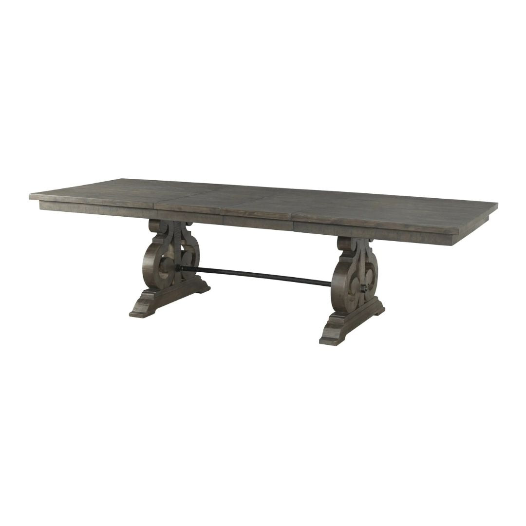 Stone - Dining Table - Smokey Dark Walnut