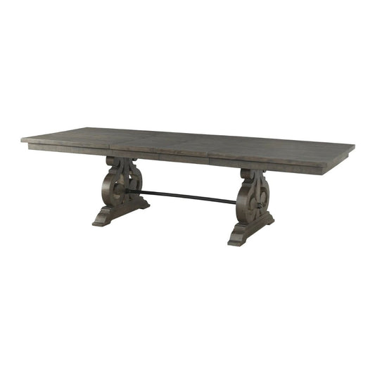 Stone - Dining Table - Smokey Dark Walnut