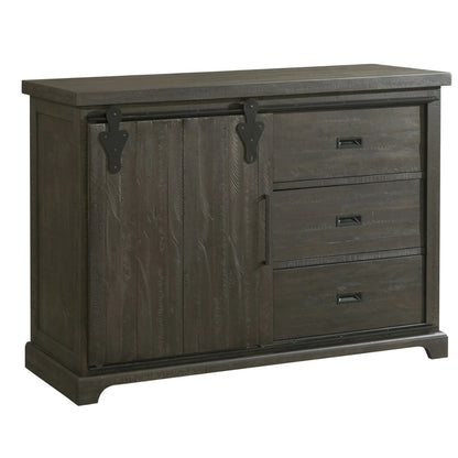 Stone - Server - Smokey Walnut