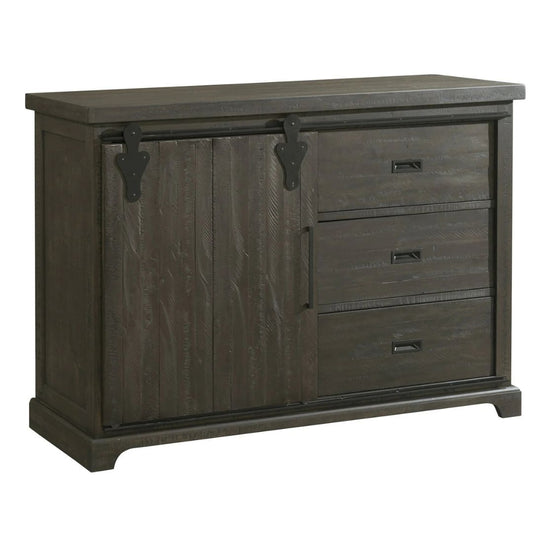 Stone - Server - Smokey Walnut