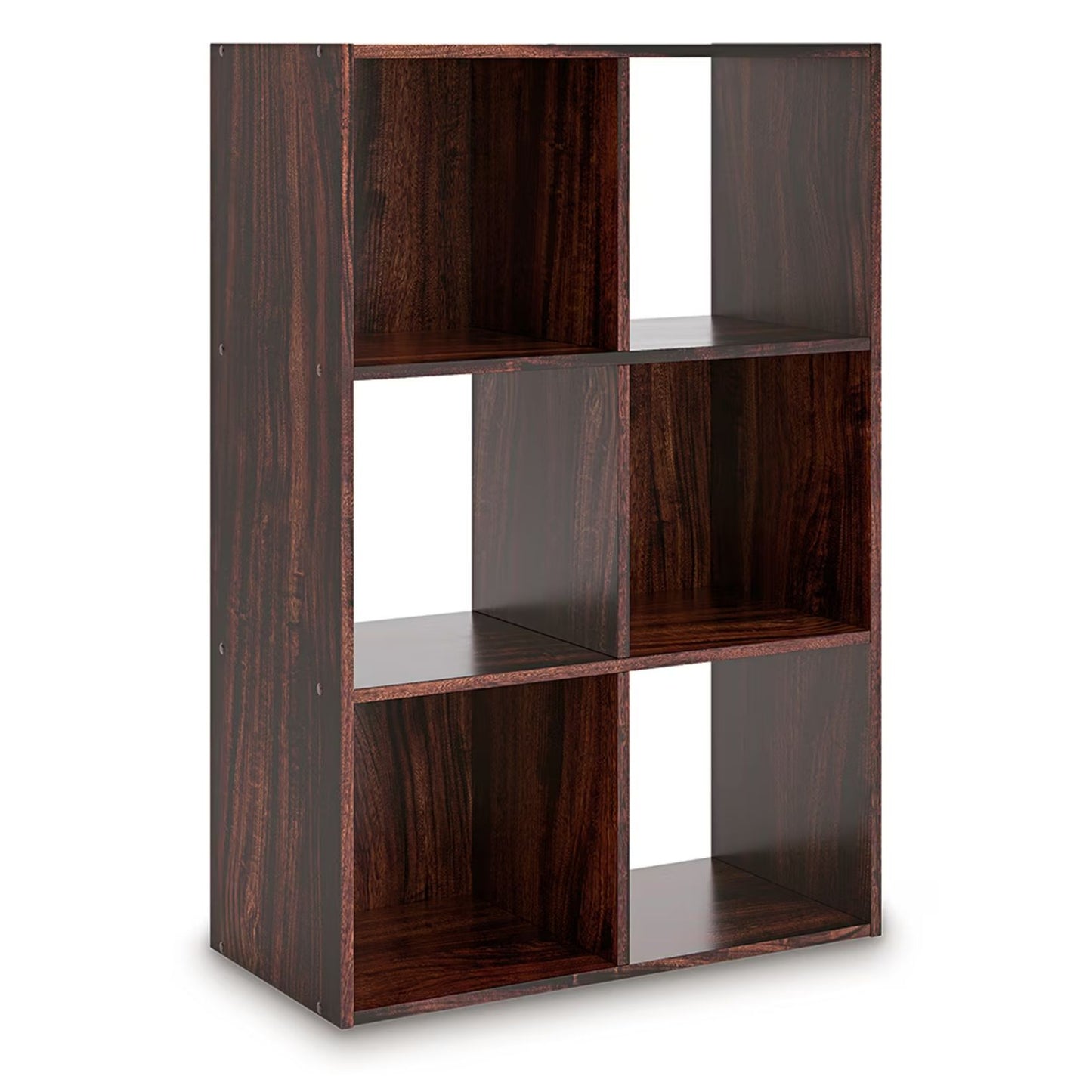 Glosmount - Cherry / Light Brown - Six Cube Organizer