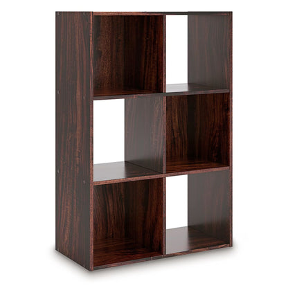 Glosmount - Cherry / Light Brown - Six Cube Organizer