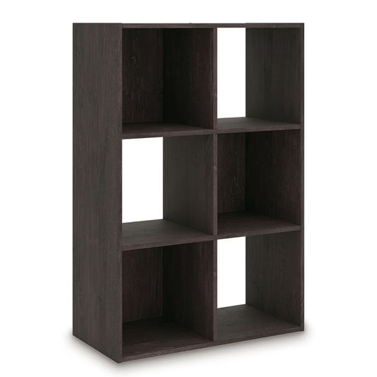 Piperton - Charcoal - Six Cube Organizer