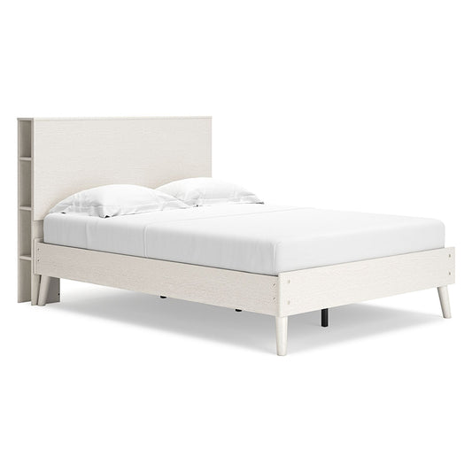 Aprilyn - White - Full Bookcase Bed