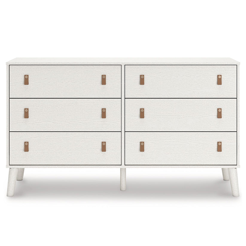 Aprilyn - White - Six Drawer Dresser