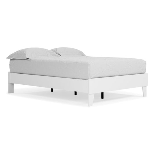 Piperton - White - Full Platform Bed