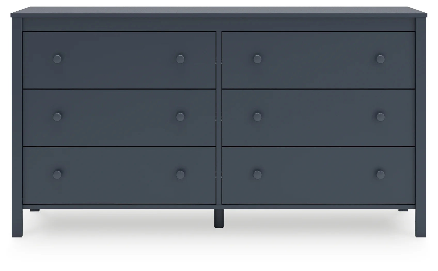 Simmenfort - Navy Blue - Six Drawer Dresser-4