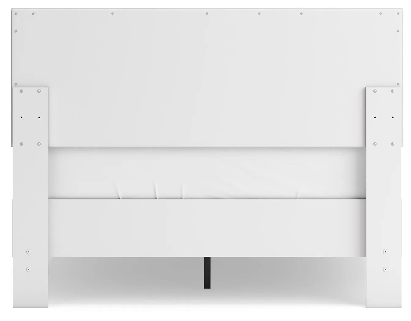 Hallityn - White - Full Panel Platform Bed