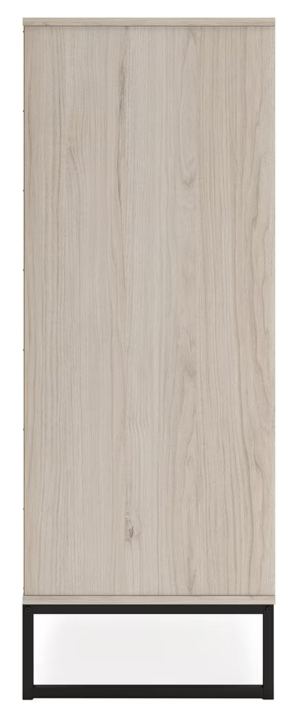 Socalle - Light Natural - Five Drawer Chest