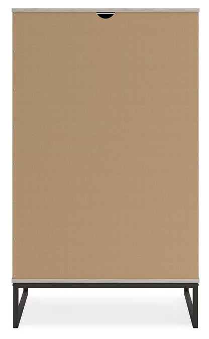 Socalle - Light Natural - Five Drawer Chest