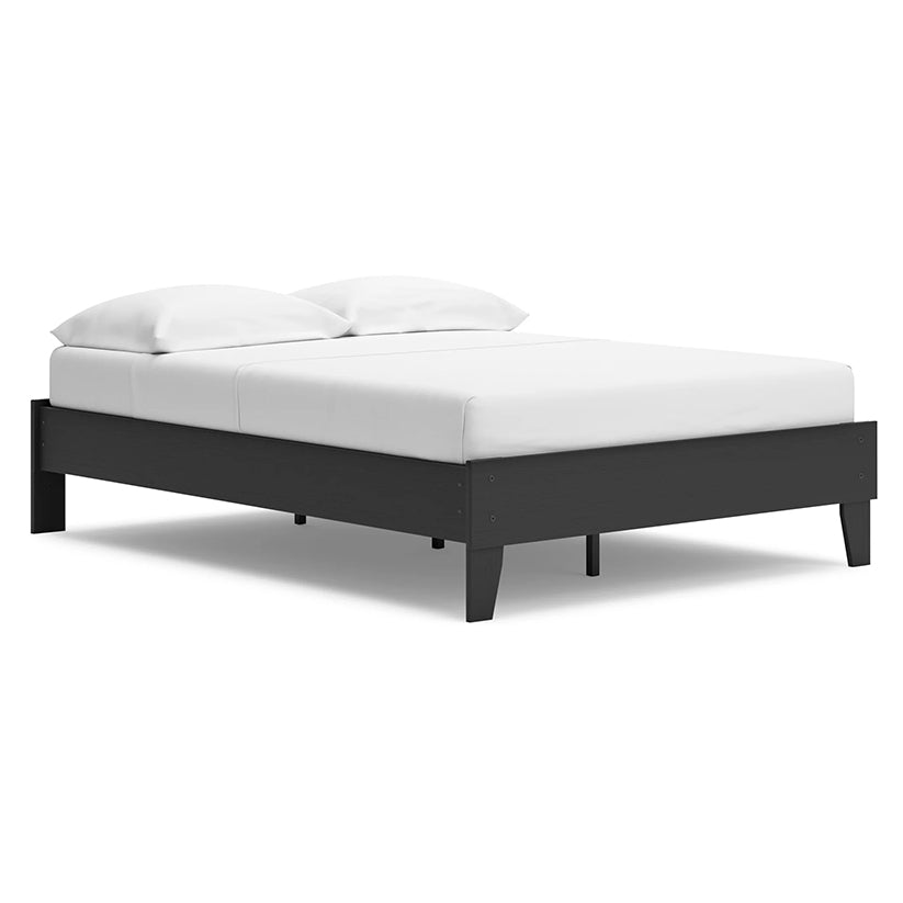 Socalle - Black - Full Platform Bed