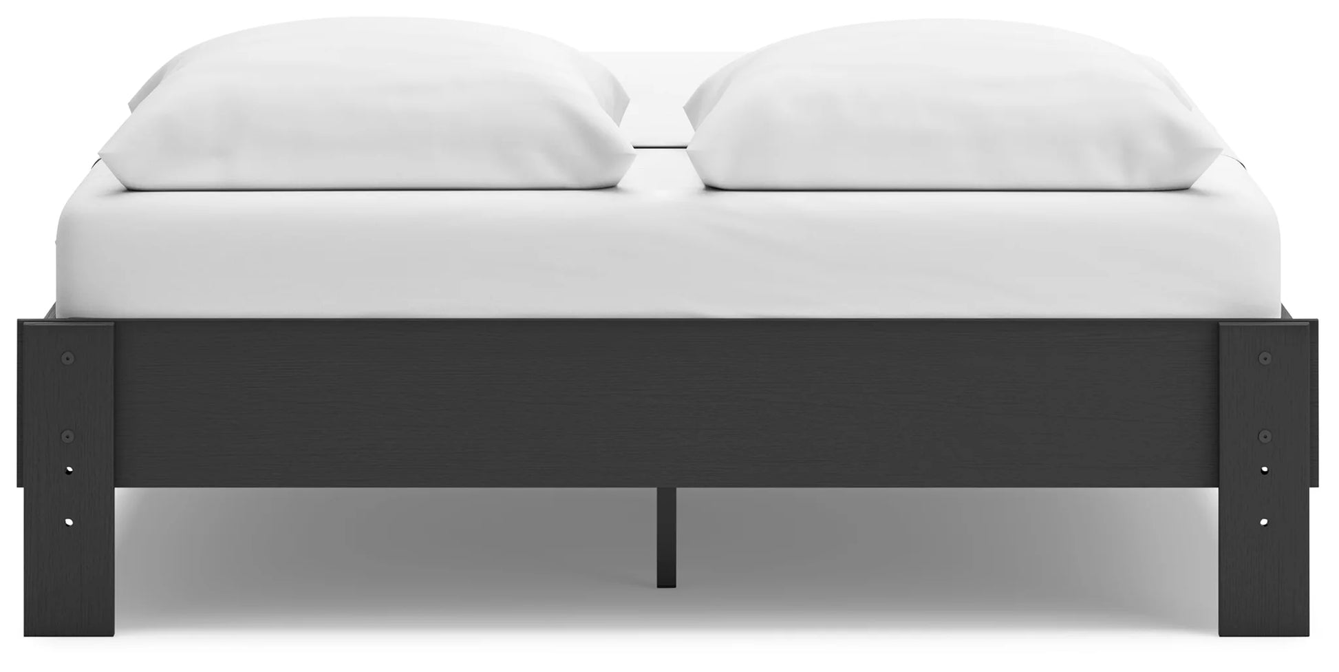 Socalle - Black - Queen Platform Bed-5