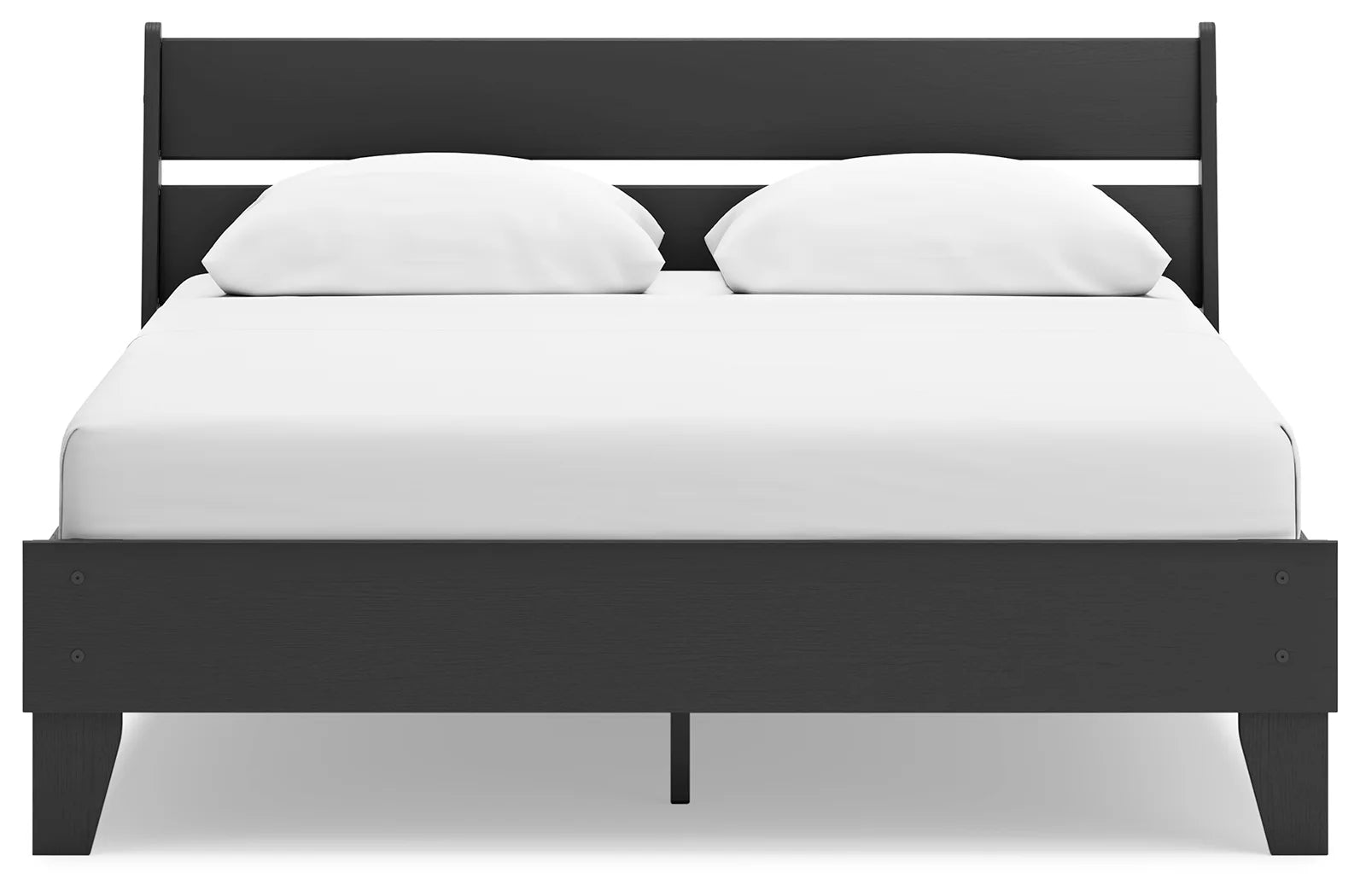 Socalle - Black - Queen Panel Platform Bed-5