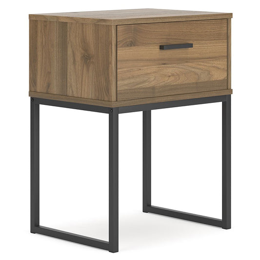 Deanlow - Honey - One Drawer Night Stand