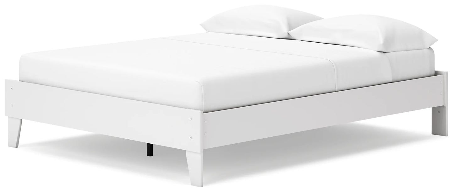 Socalle - Two-tone - Queen Platform Bed-3