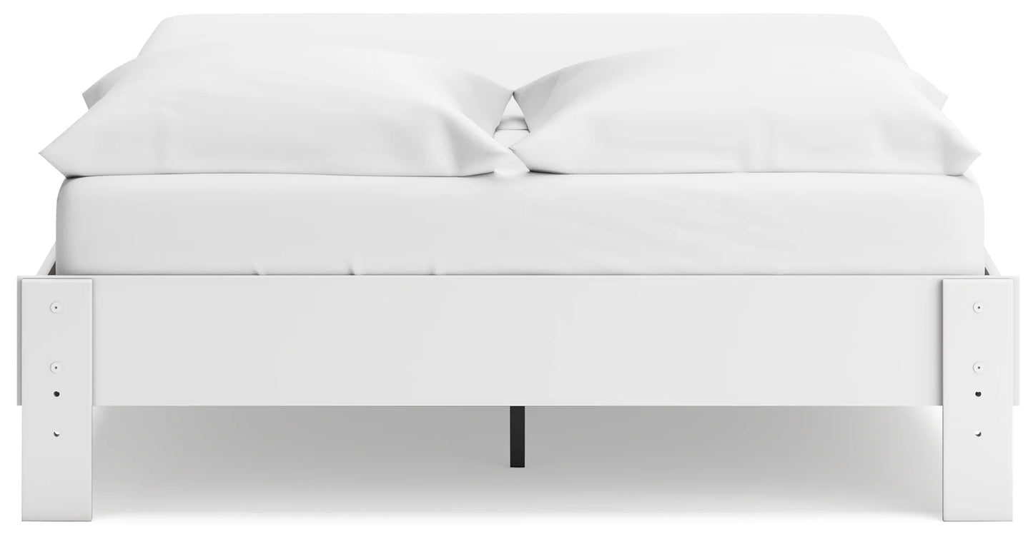 Socalle - Two-tone - Queen Platform Bed-5