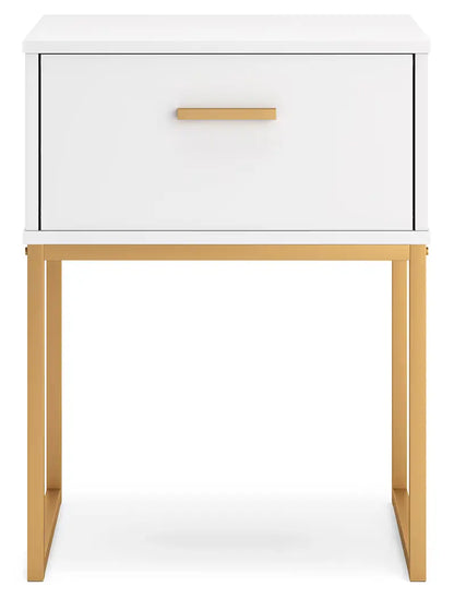 Socalle - Two-tone - One Drawer Night Stand-4