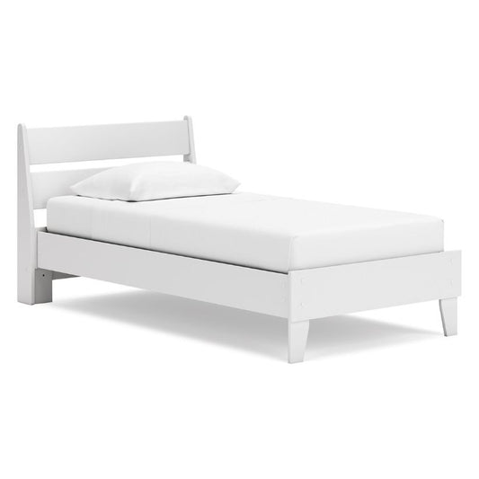 Socalle - Two-tone - Twin Panel Platform Bed