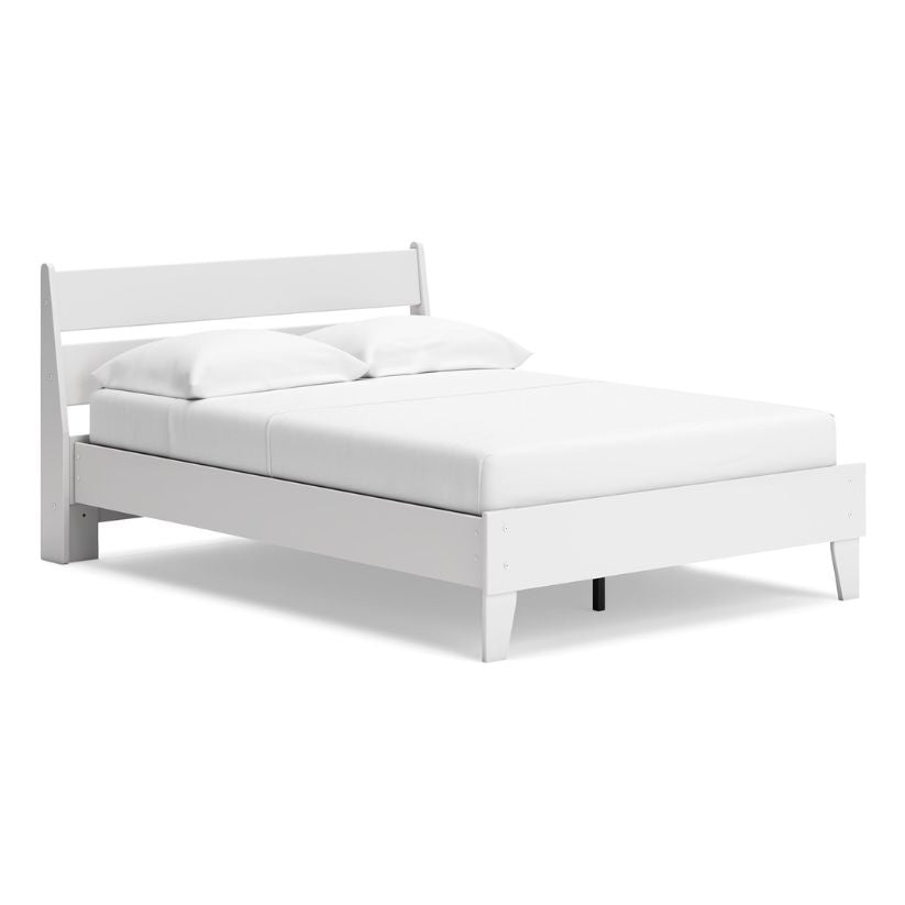 Socalle - Two-tone - Full Panel Platform Bed