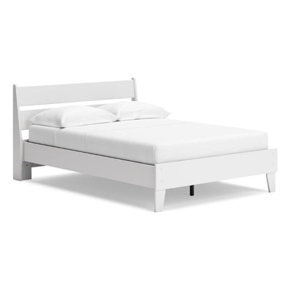 Socalle - Two-tone - Full Panel Platform Bed