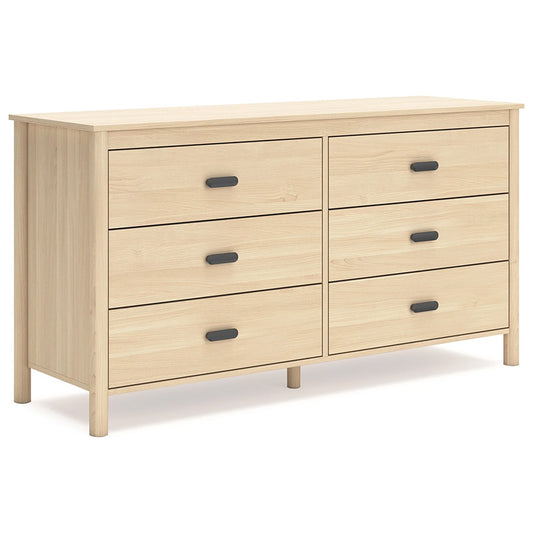 Cabinella - Tan - Six Drawer Dresser