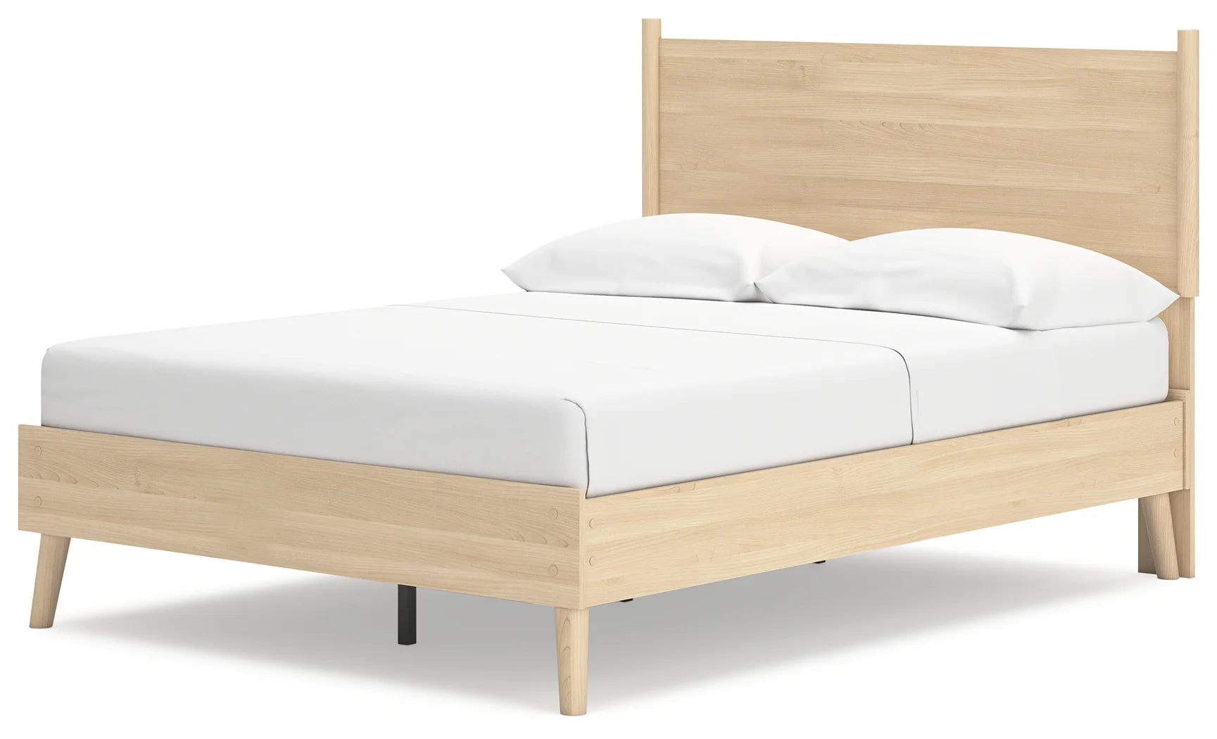 Cabinella - Tan - Full Platform Panel Bed 3