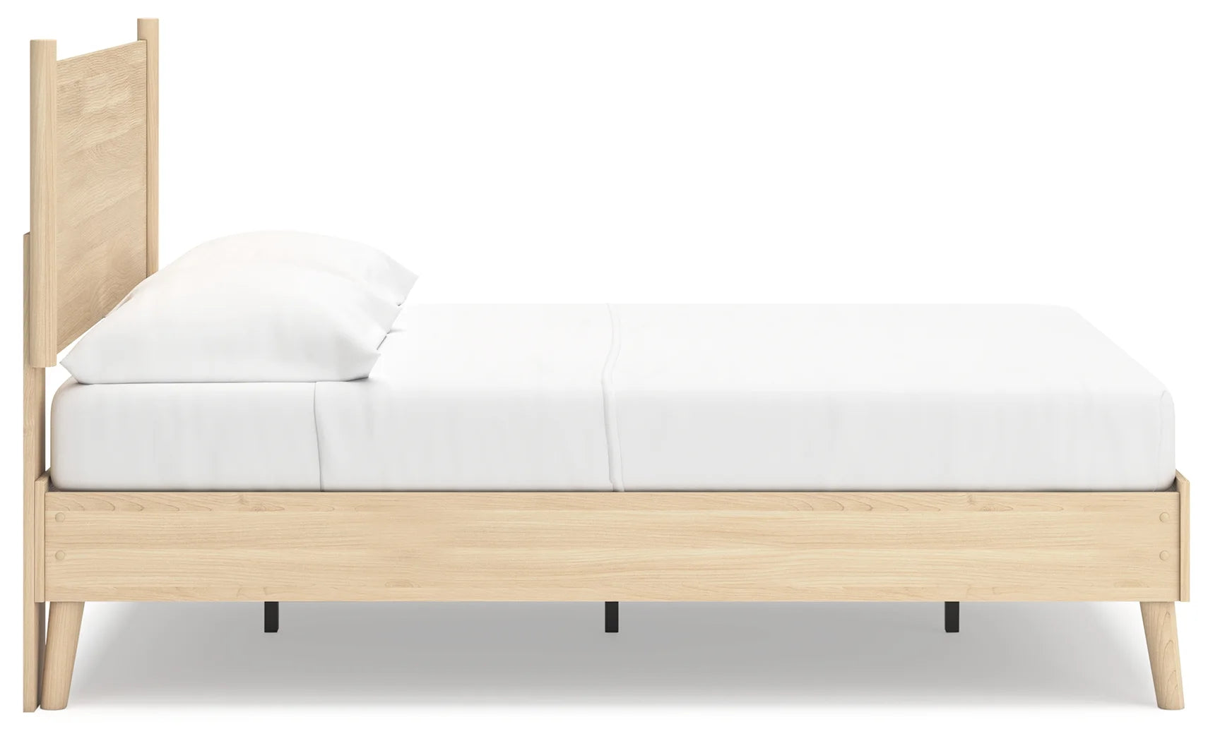 Cabinella - Tan - Full Platform Panel Bed 7