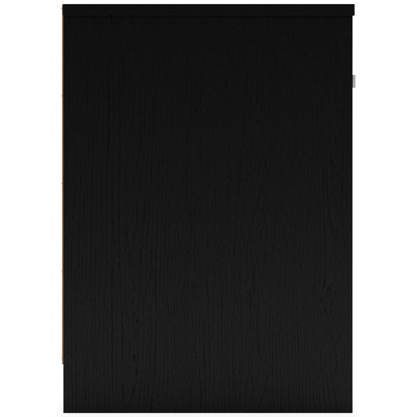 Finch - Black - One Drawer Night Stand - 23" Height